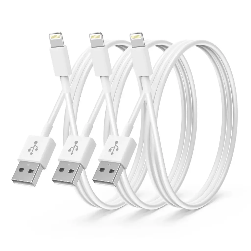 USB iPhone Charger Fast For Apple Long Cable USB Lead 5 6 7 8 X XS XR 11 12 Pro