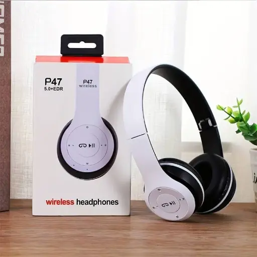 Wireless Bluetooth Headphones with Noise Cancelling Over-Ear Earphones 5.1