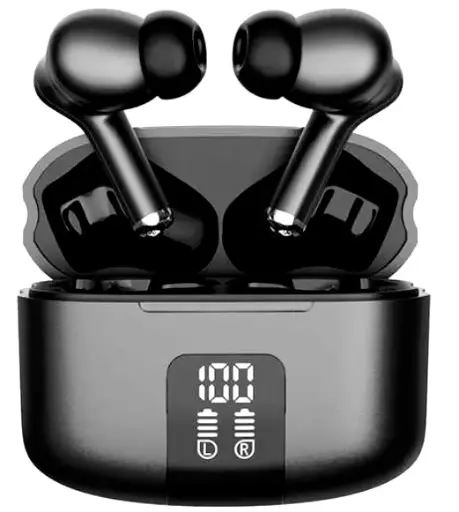 Wireless Earbuds Bluetooth Head phones Waterproof Noise Cancellation.